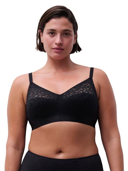 Chantelle Norah Comfort Non-Wired Support Bra, Black