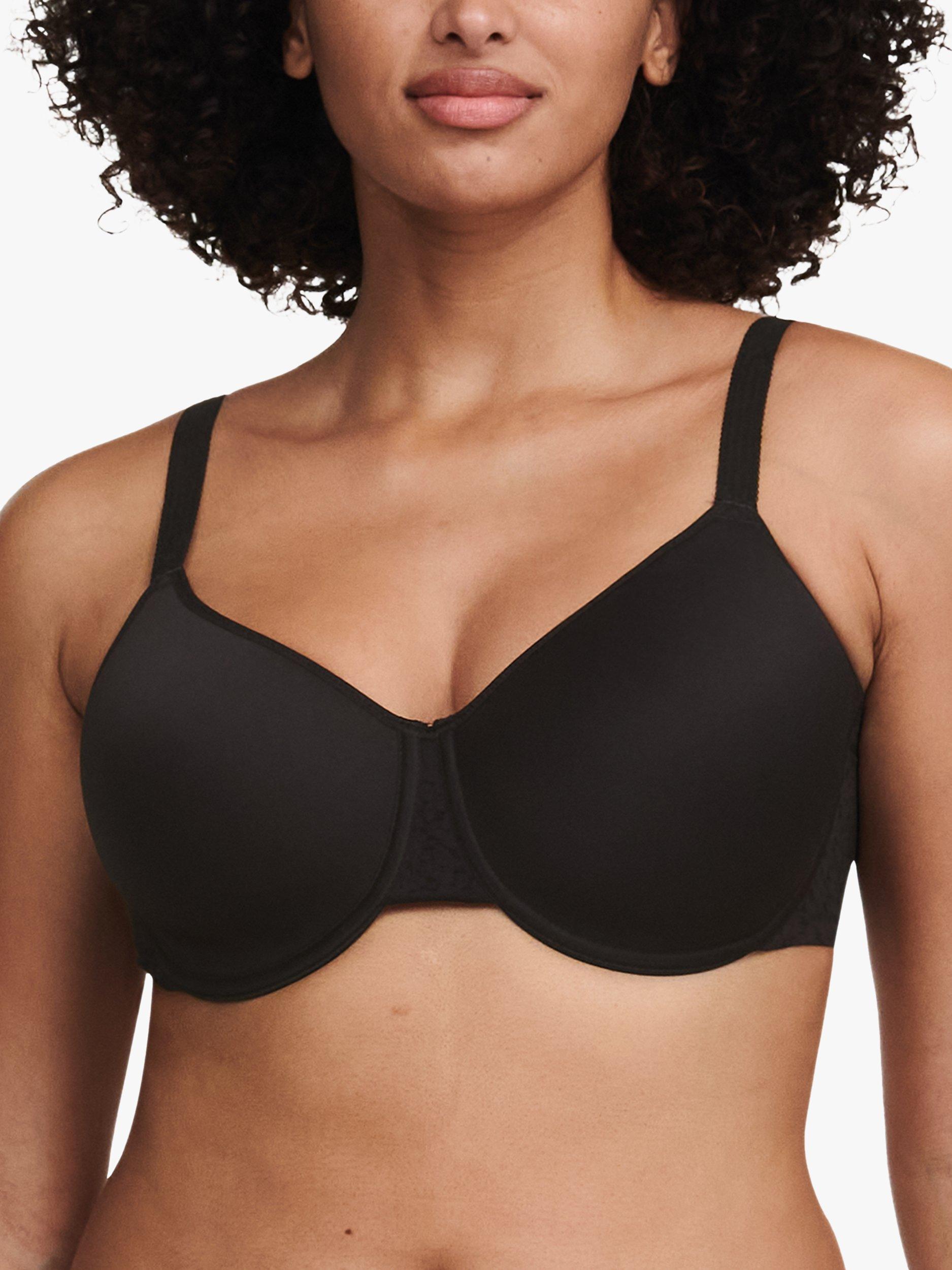 Product image 1 of 4, which shows Chantelle Norah Spacer T-Shirt Bra, Black, 36F