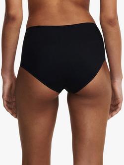 Chantelle Norah Comfort High Waisted Knickers - view 2, Black