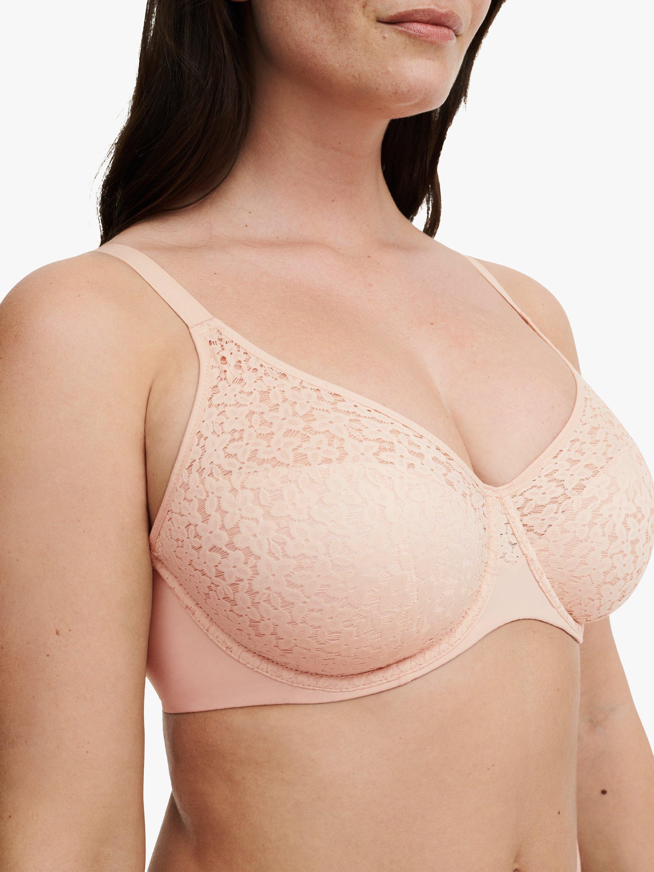 Product image 4 of 6, which shows Chantelle Norah Comfort Underwired Bra, Golden Beige, 30DD