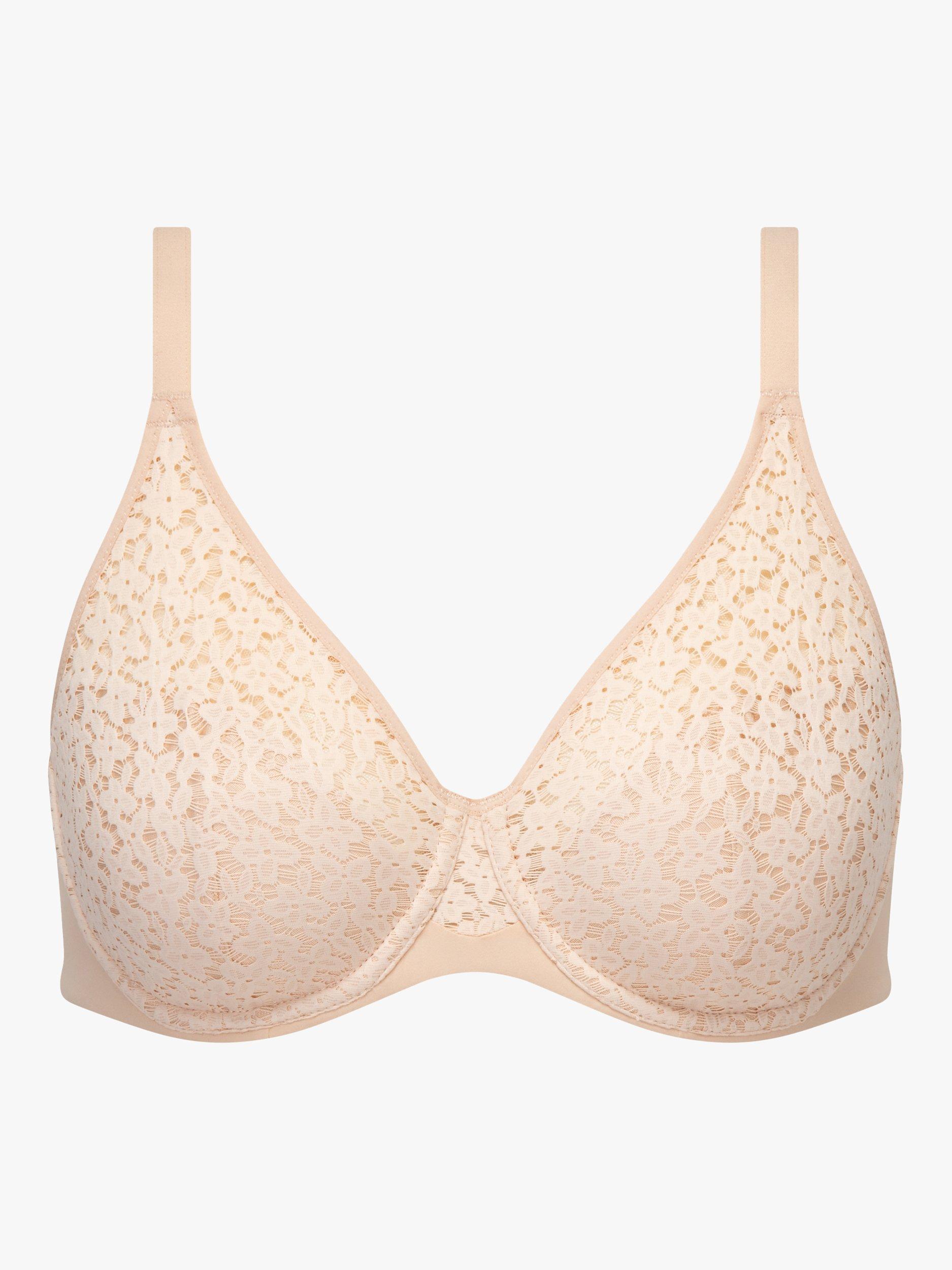 Product image 6 of 6, which shows Chantelle Norah Comfort Underwired Bra, Golden Beige, 30DD