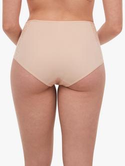 Chantelle Norah Comfort High Waisted Knickers - view 2, Golden Beige