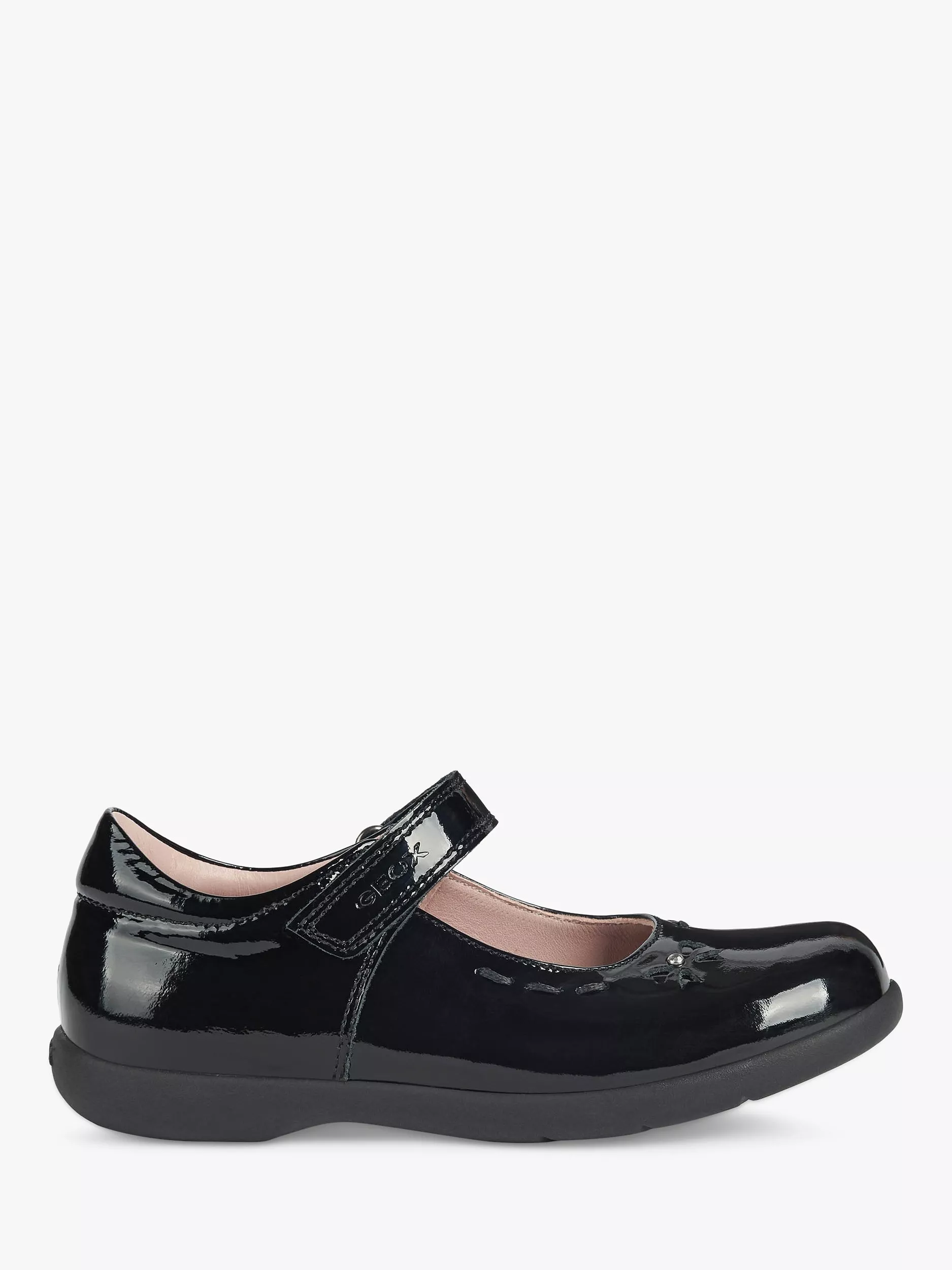 Geox Kids Naimara Mary Jane School Shoes Black