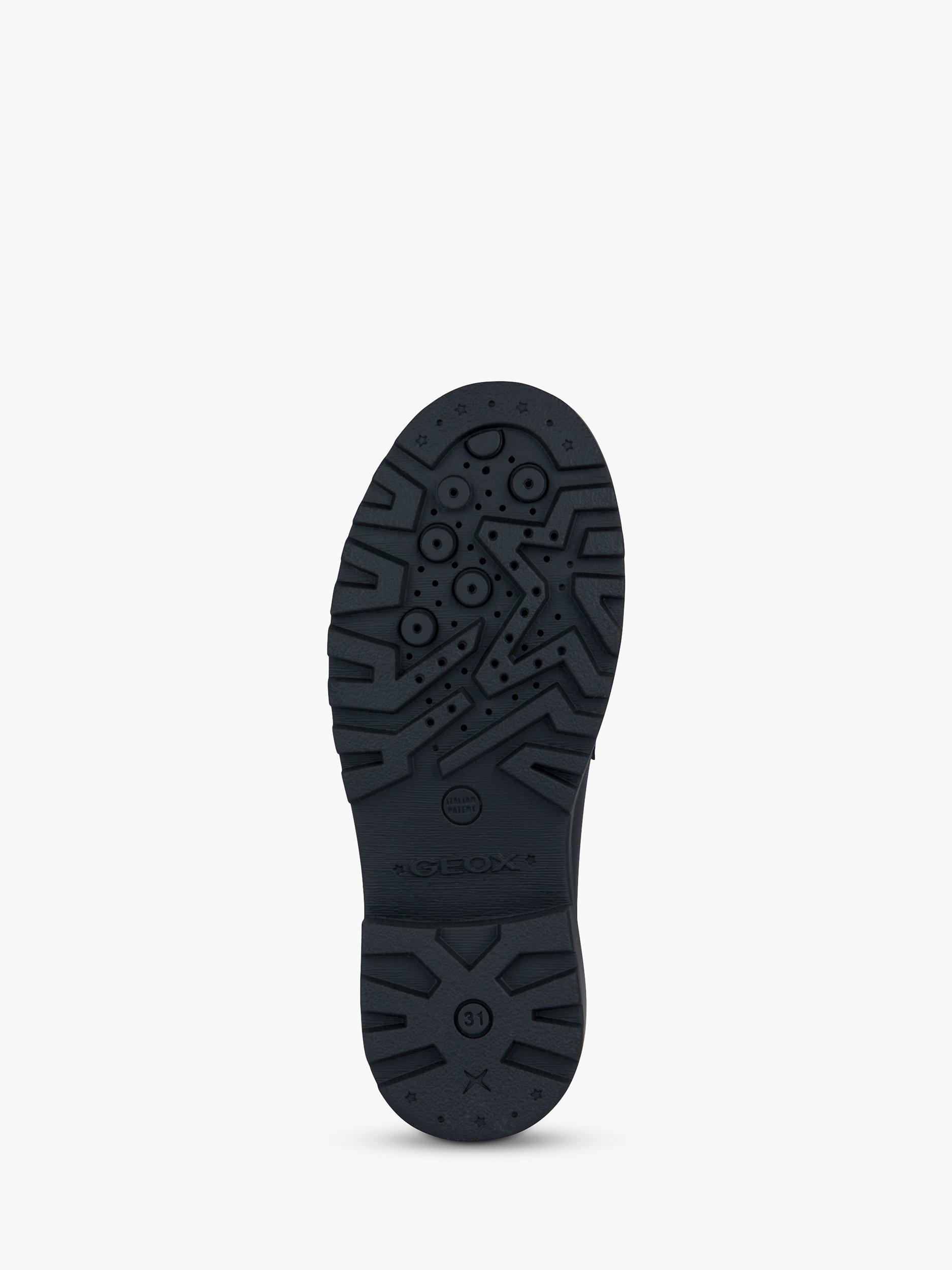 Product image 6 of 6, which shows Geox Kids' Casey Slip On Leather Loafer School Shoes, Black, 40