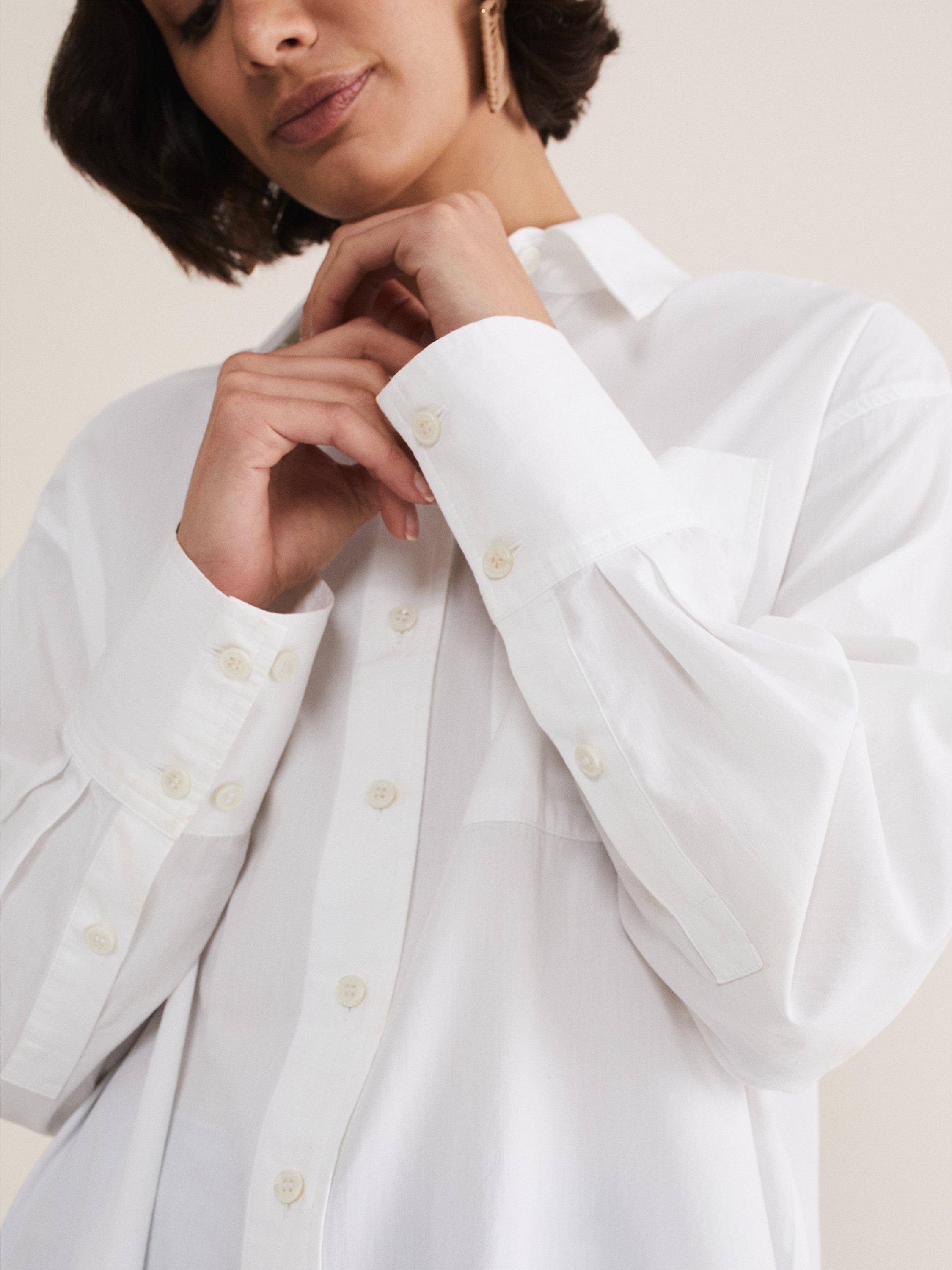 Phase Eight The Boyfriend Shirt, White, 8