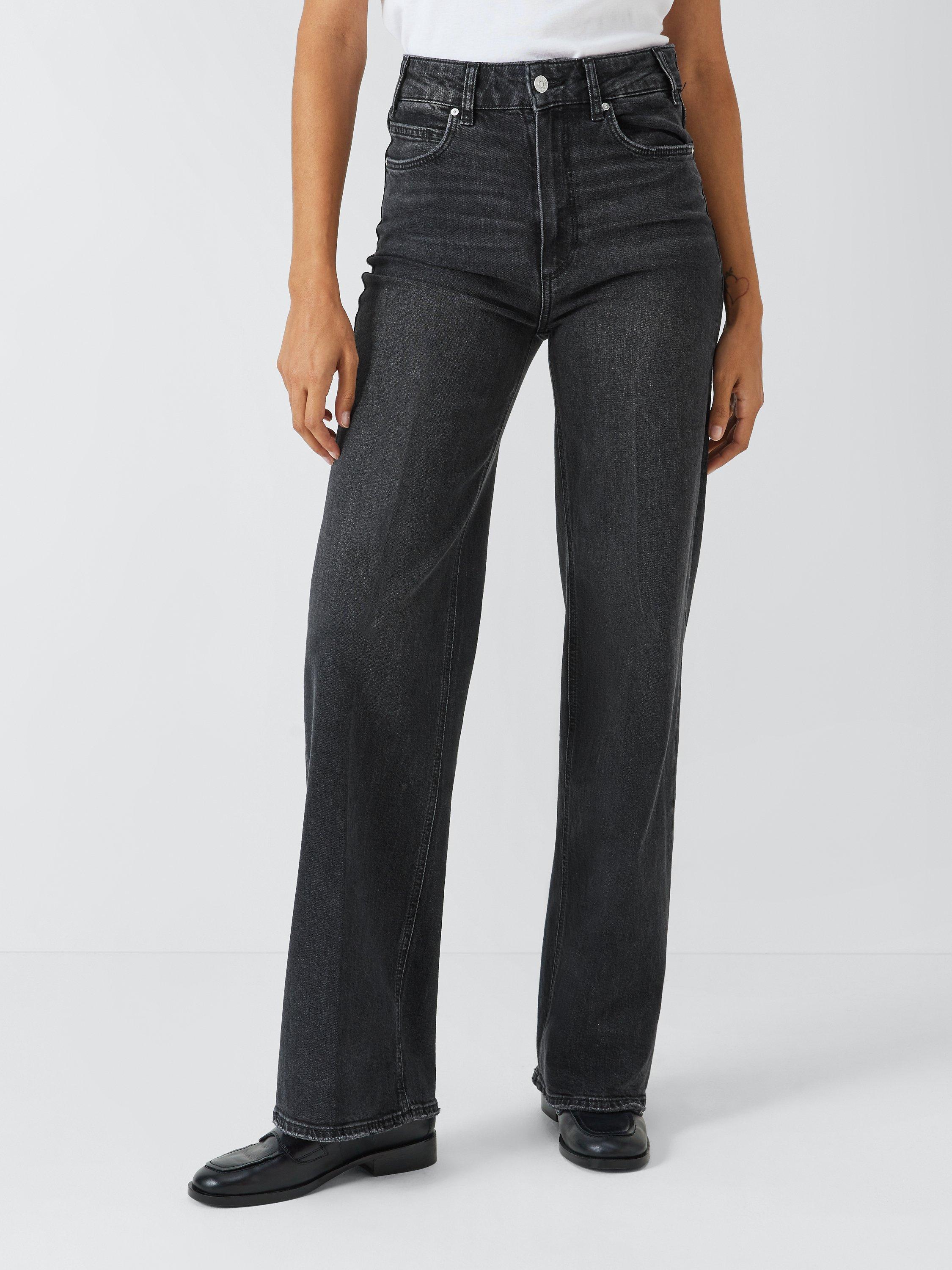 Product image 1 of 6, which shows PAIGE Sasha High Waist Straight Leg Jeans, Viper Black, 28
