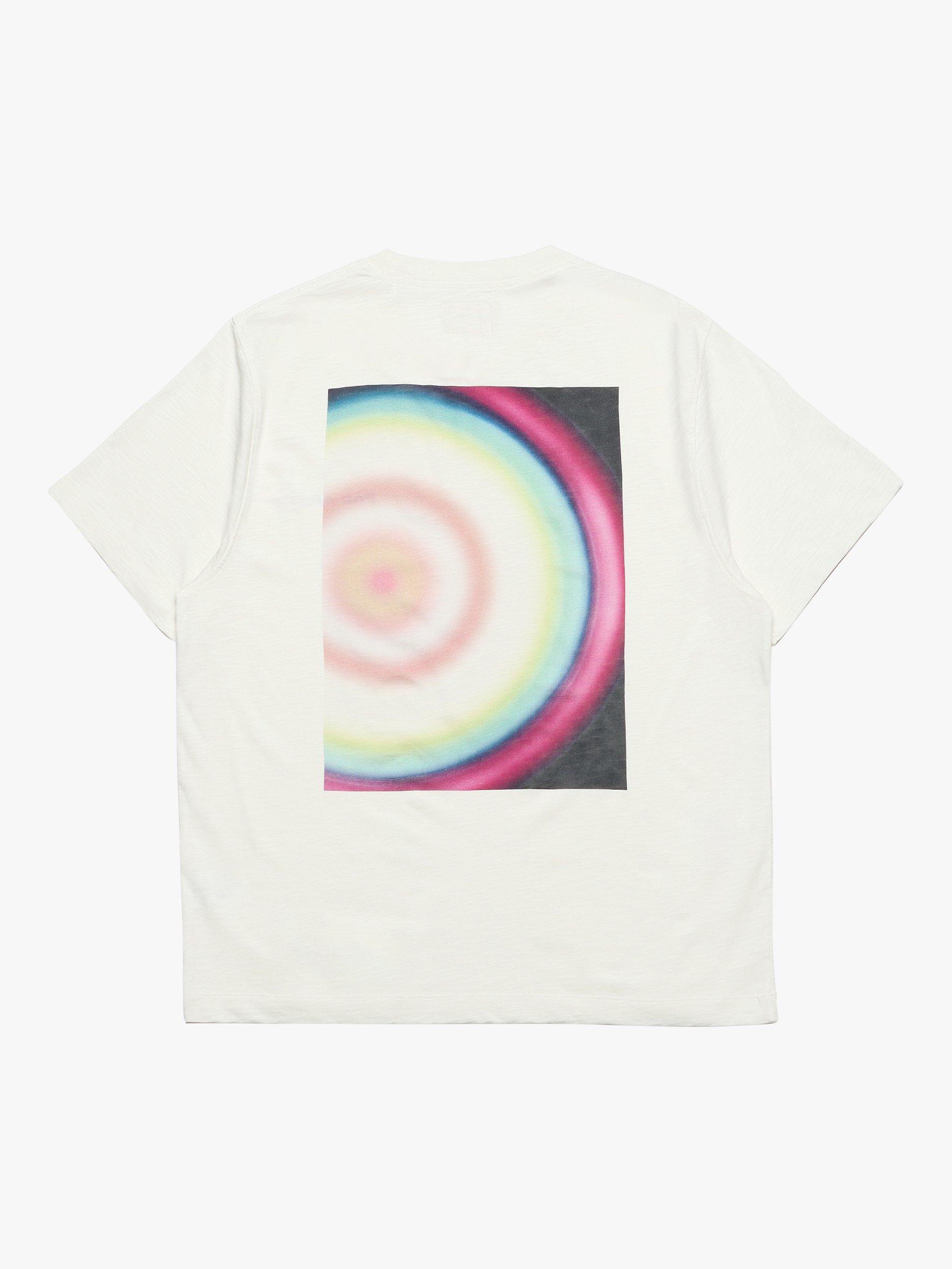 Far Afield Oversized Short Sleeve Graphic T-Shirt, White/Multi