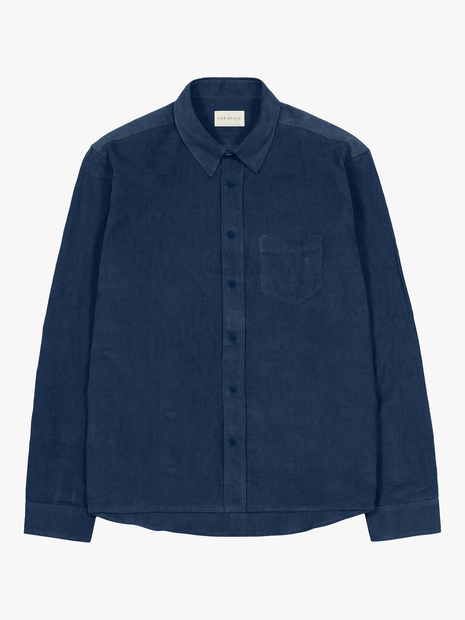 Far Afield Oversized Work Shirt, Insignia Blue