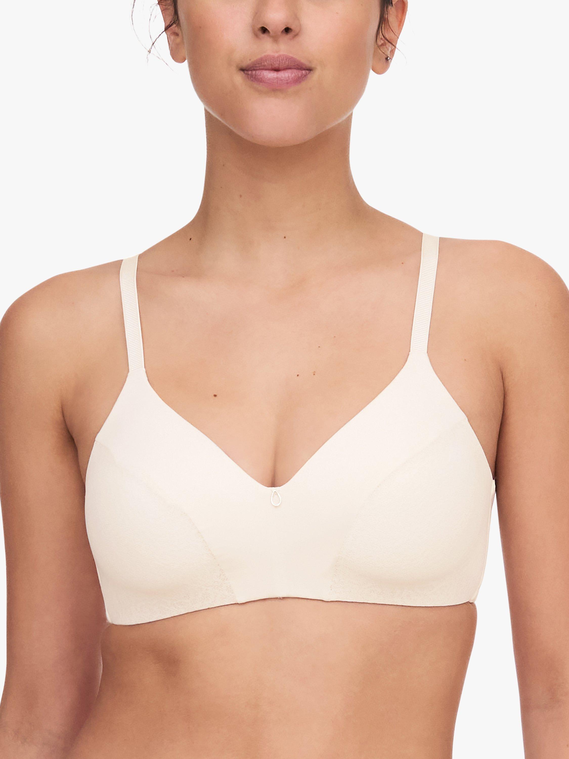 Product image 1 of 3, which shows Chantelle Cloudia Non Wired T-Shirt Bra, Pearl, 30C
