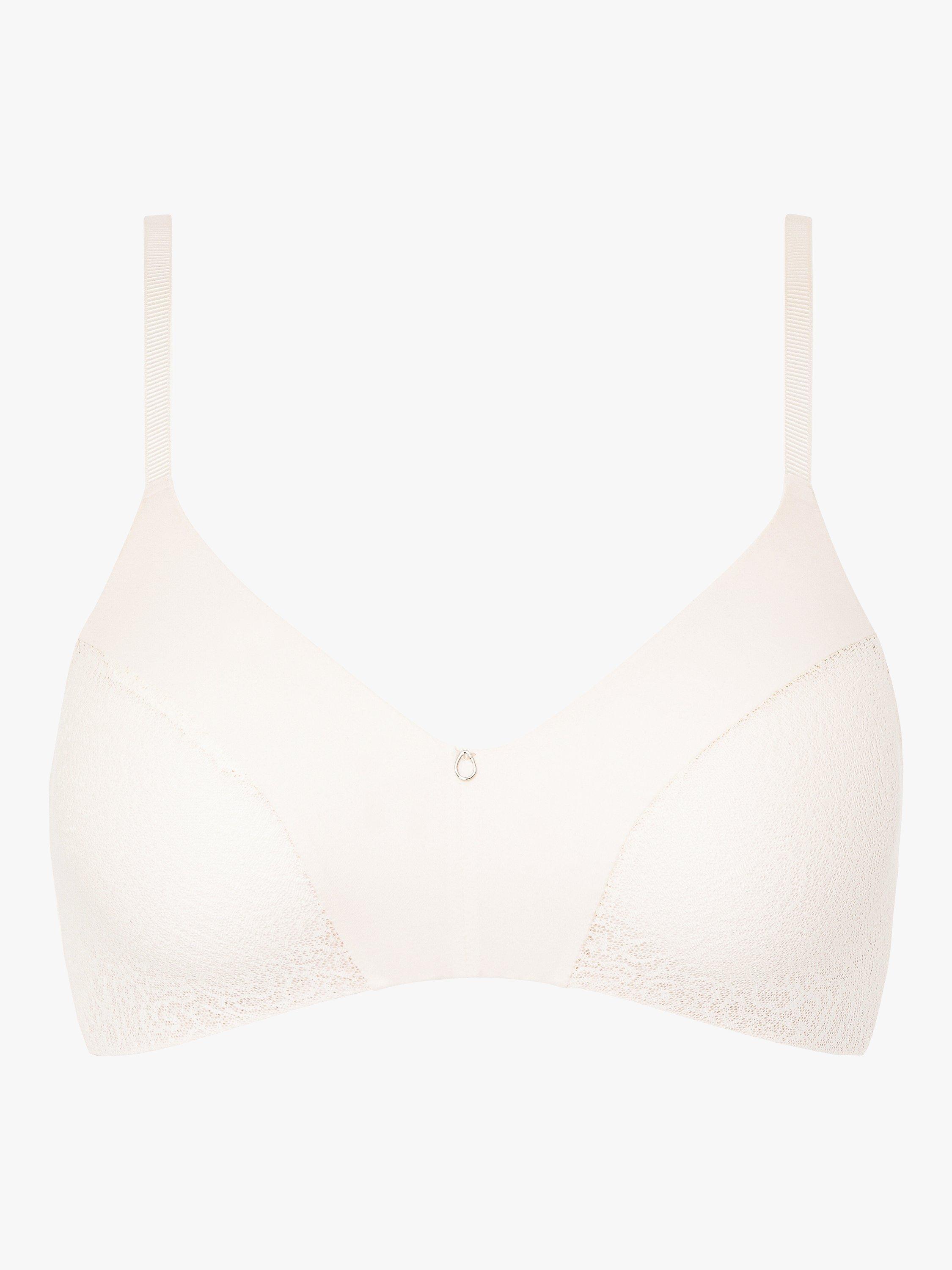 Product image 3 of 3, which shows Chantelle Cloudia Non Wired T-Shirt Bra, Pearl, 30C