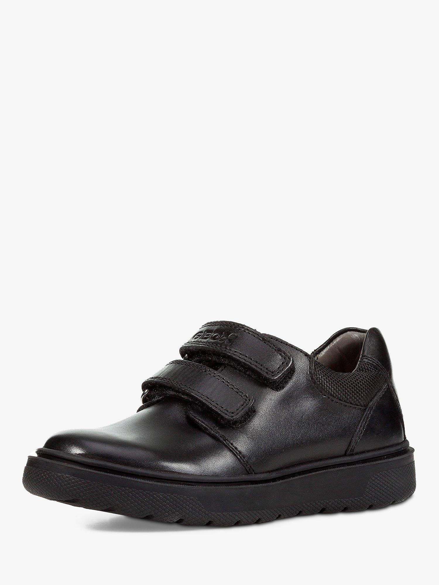 Product image 2 of 7, which shows Geox Kids' Riddock Riptape School Shoes, Black, EU37