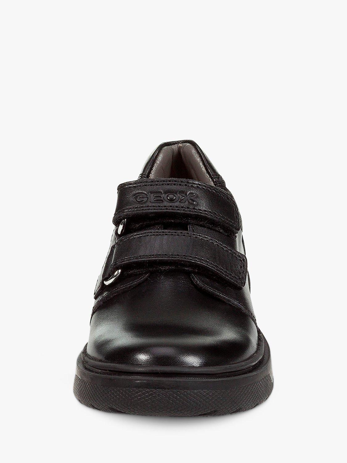 Product image 3 of 7, which shows Geox Kids' Riddock Riptape School Shoes, Black, EU37