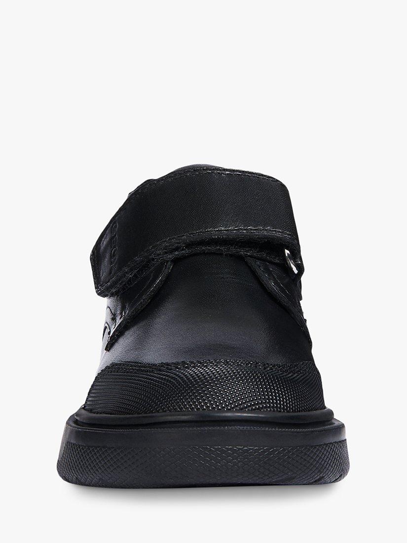 Product image 3 of 7, which shows Geox Kids' Riddock Riptape School Shoes, Black, EU26