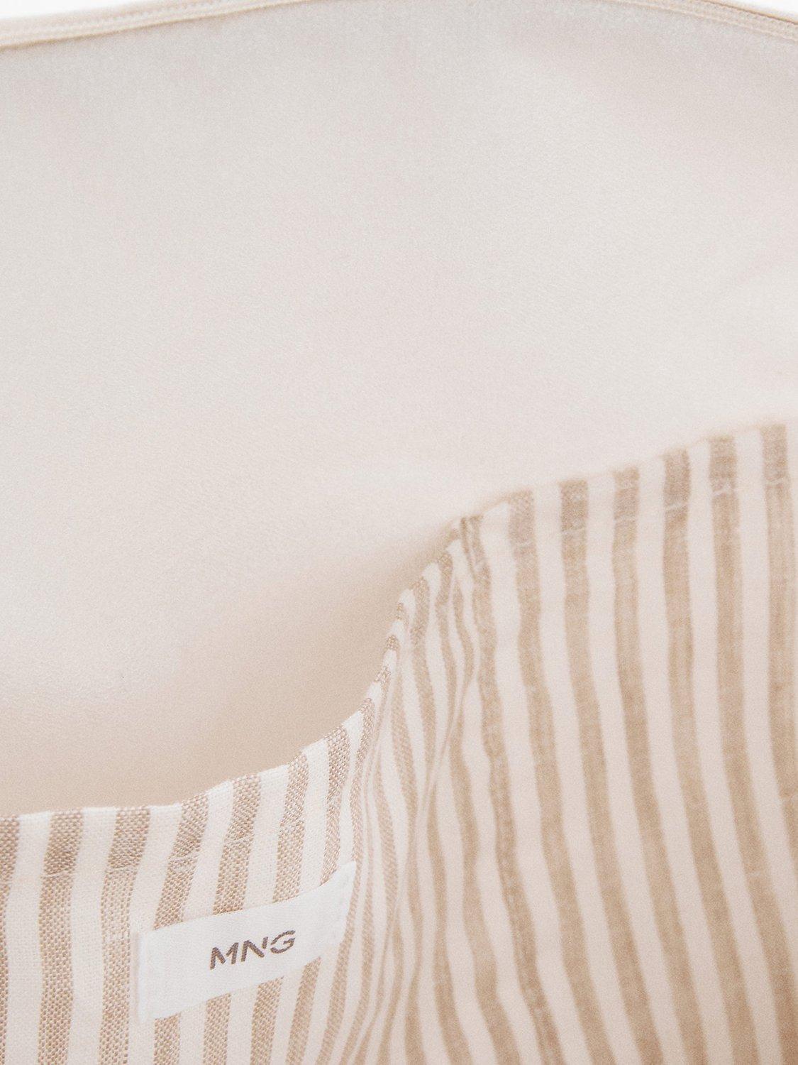 Product image 4 of 5, which shows Mango Londres Maternity Bag, Pastel Brown, One Size