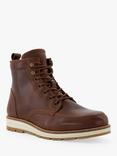 Dune London Cranees Leather Lace Up Hiker Boots