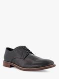 Dune London Stanley Leather Derby Shoes, Black-leather
