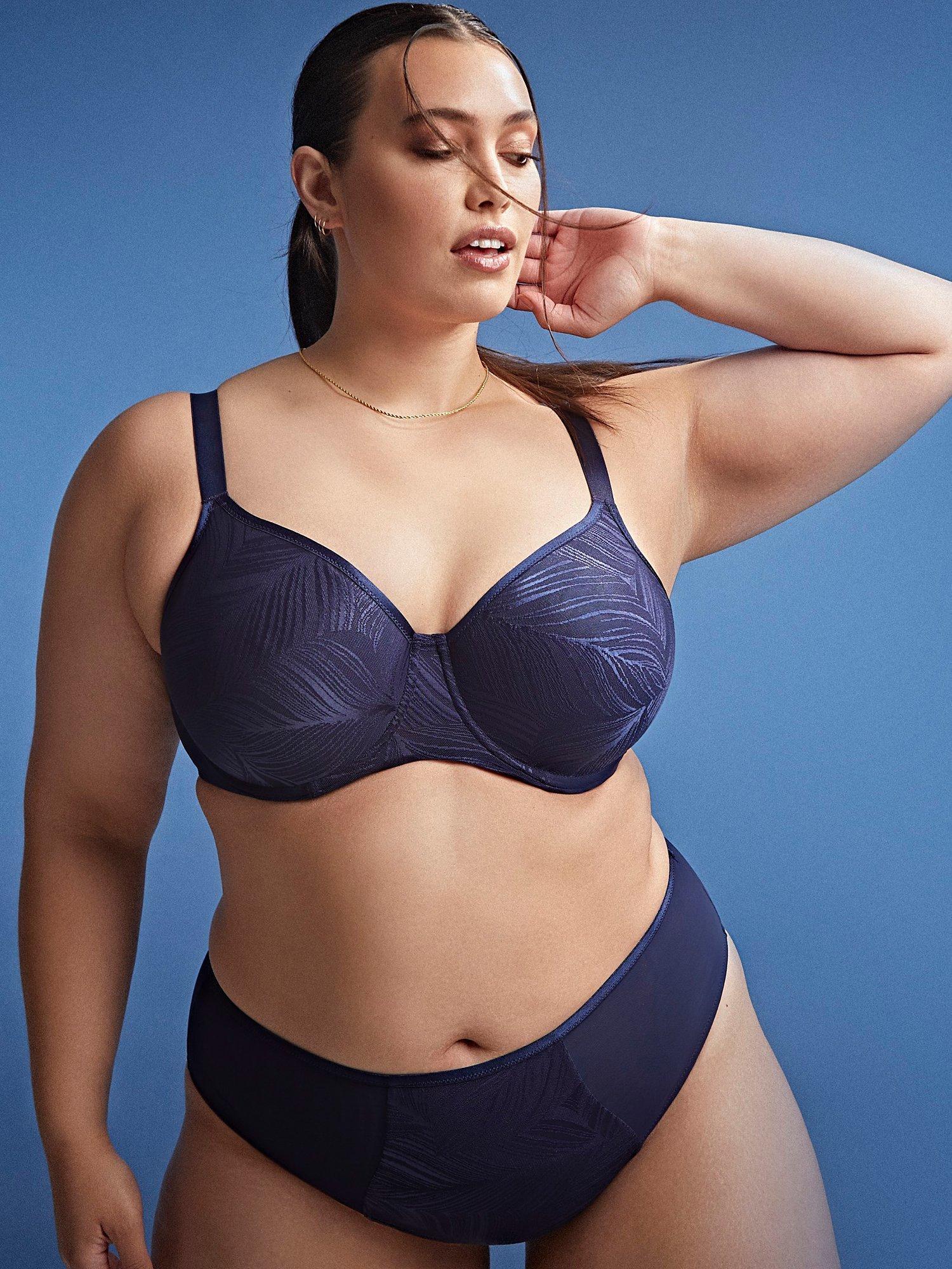 Panache Sculptresse Illuminate Underwired Full Cup Bra, French Navy, 34E