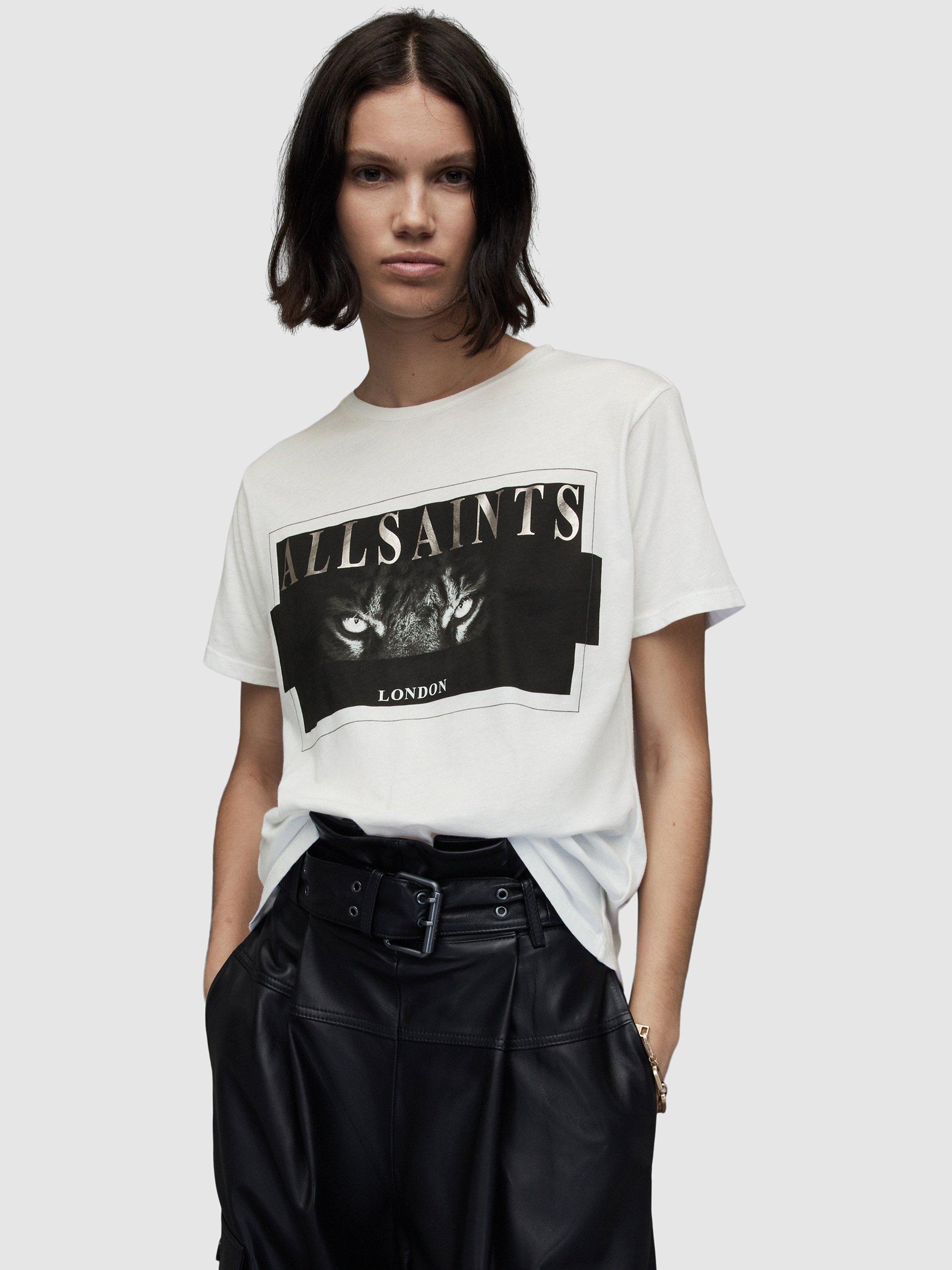 AllSaints Axly Grace T-Shirt, White
