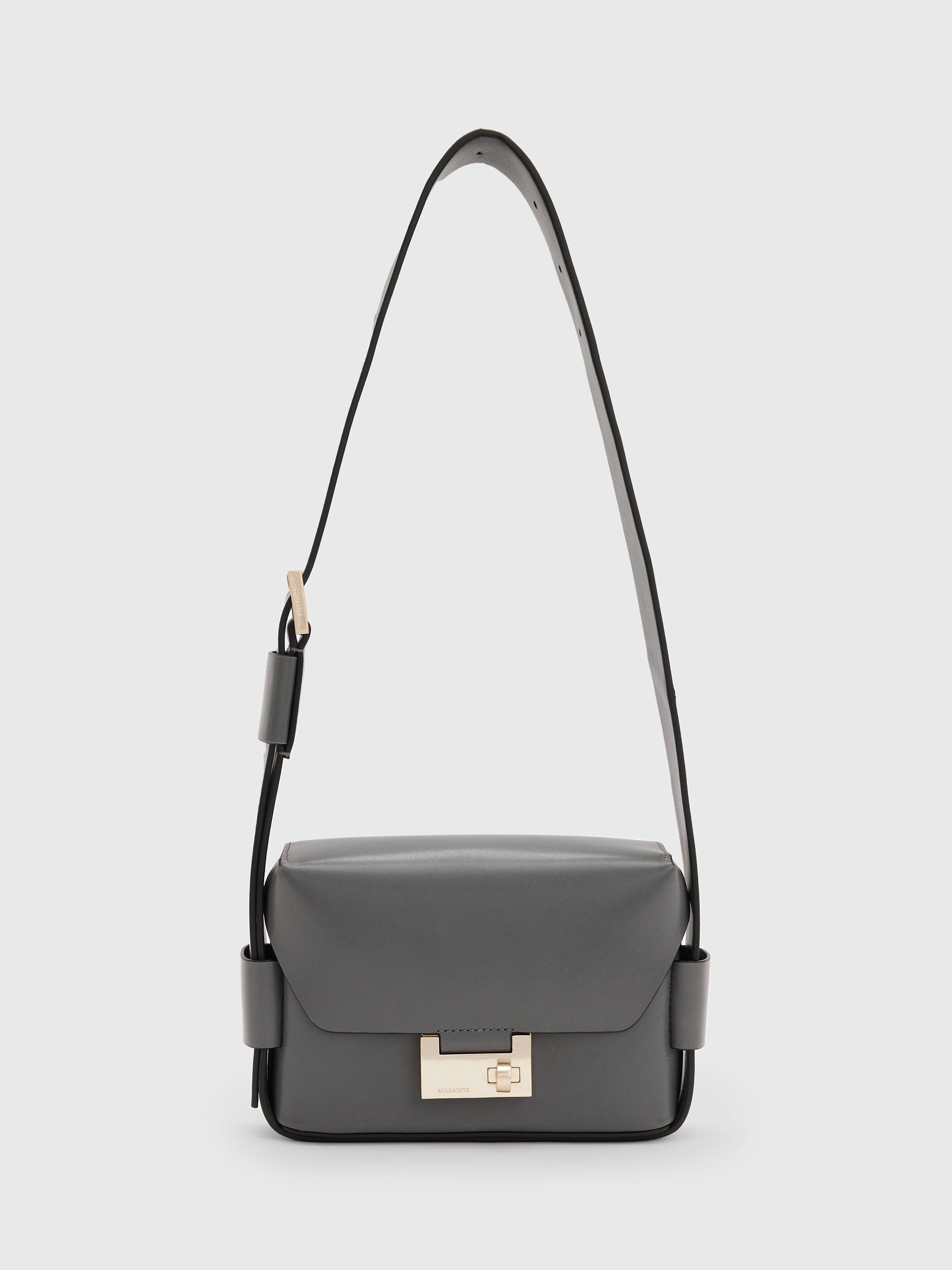AllSaints Frankie Crossbody Bag, Slate Grey