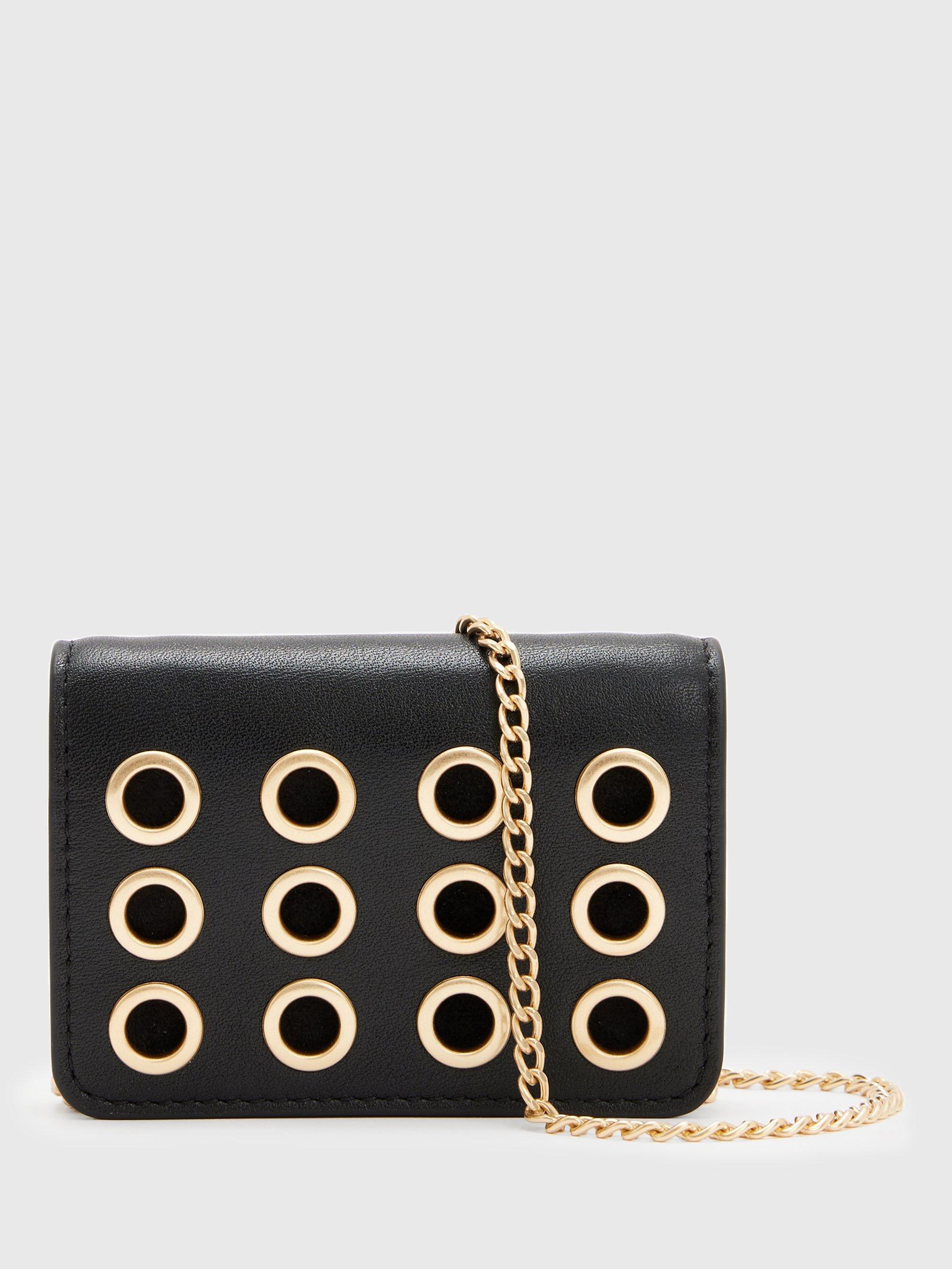 AllSaints Tallulah Eye Crossbody Purse, Black, One Size