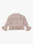 Angel & Rocket Kids' Knit Frill Jumper, Cream