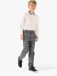 Angel & Rocket Kids' Emmett Tipped Collar Shirt, White, White