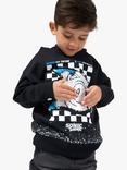 Angel & Rocket Kids' Sonic Sequin Hoodie, Black