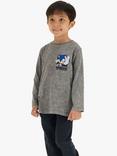 Angel & Rocket Kids' Sonic Long Sleeve T-Shirt, Grey