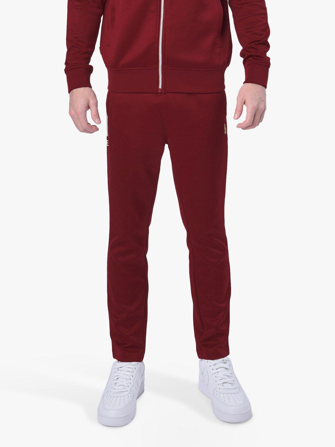 LUKE 1977 Edinburgh Tracksuit Joggers, Bloodstone