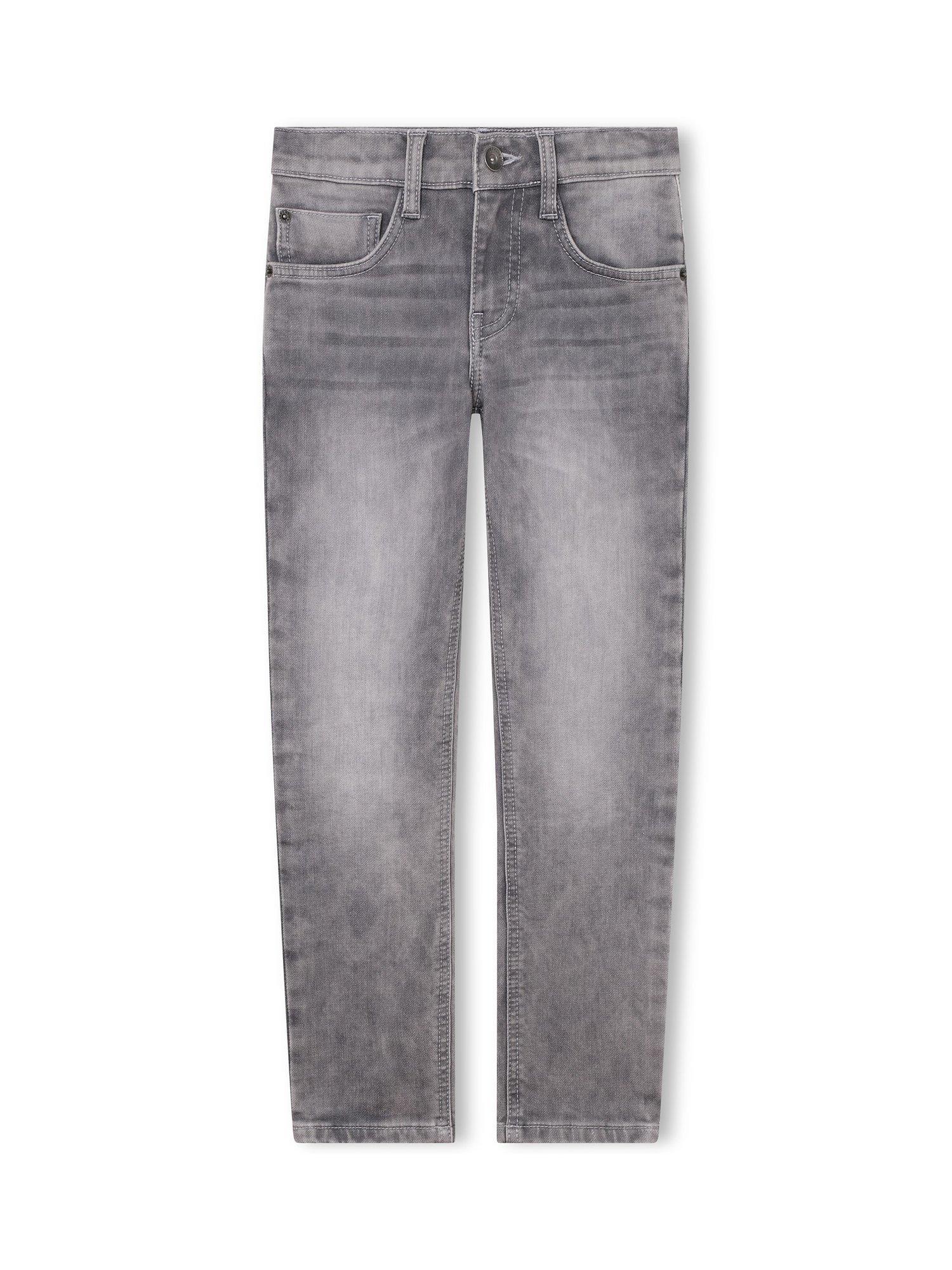 Timberland Kids Slim Fit Denim Jeans Grey