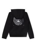 Timberland Kids' Logo Graphic Back Zip Through Hoodie