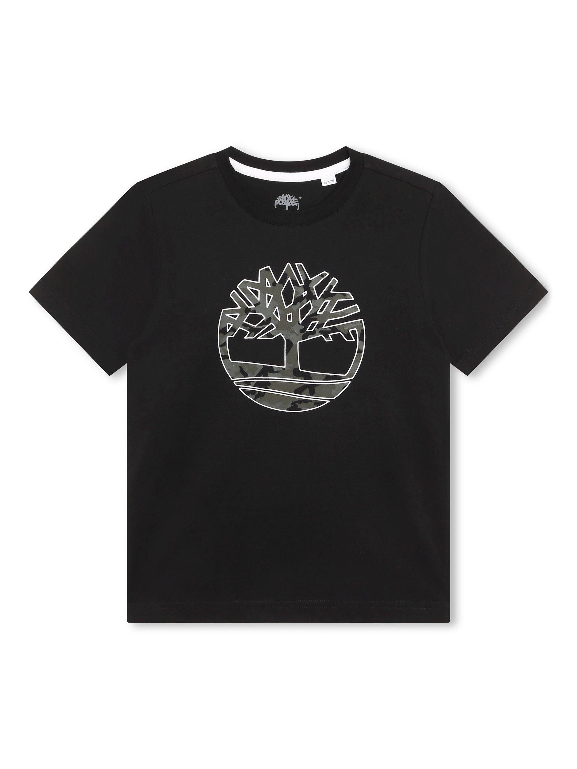 Timberland Kids' Printed T-Shirt, Black