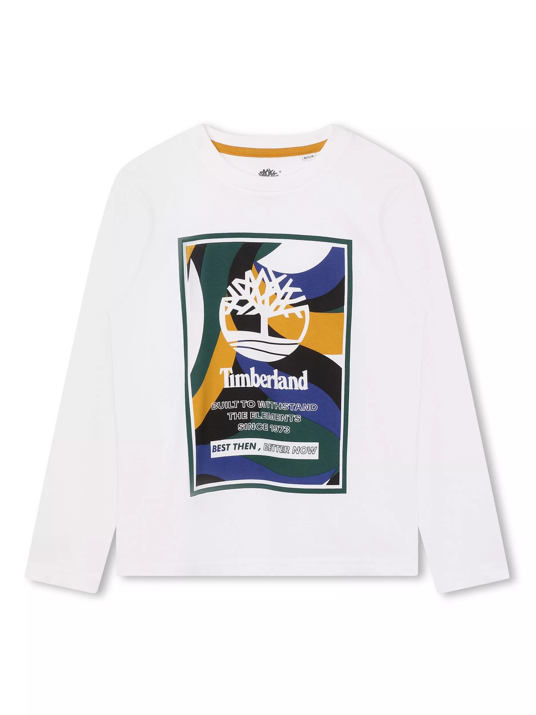 Timberland Kids' Logo Graphic Long Sleeve T-Shirt