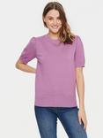 Saint Tropez Mila Pullover T-Shirt, Lilac
