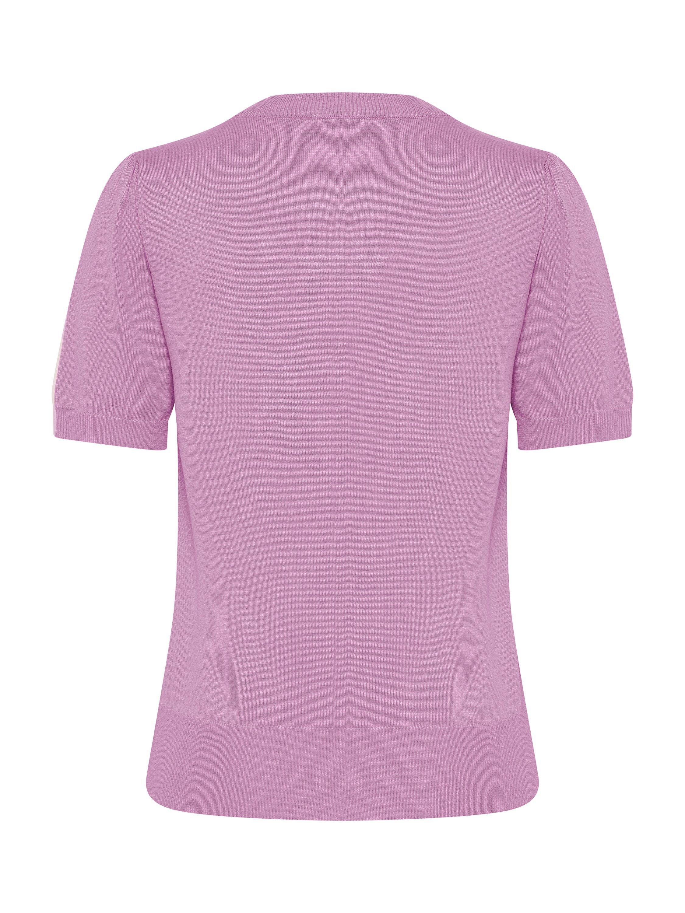 Product image 6 of 6, which shows Saint Tropez Mila Pullover T-Shirt, Lilac, XS