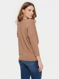 Saint Tropez Mila Dropped Shoulder Round Neck Jumper