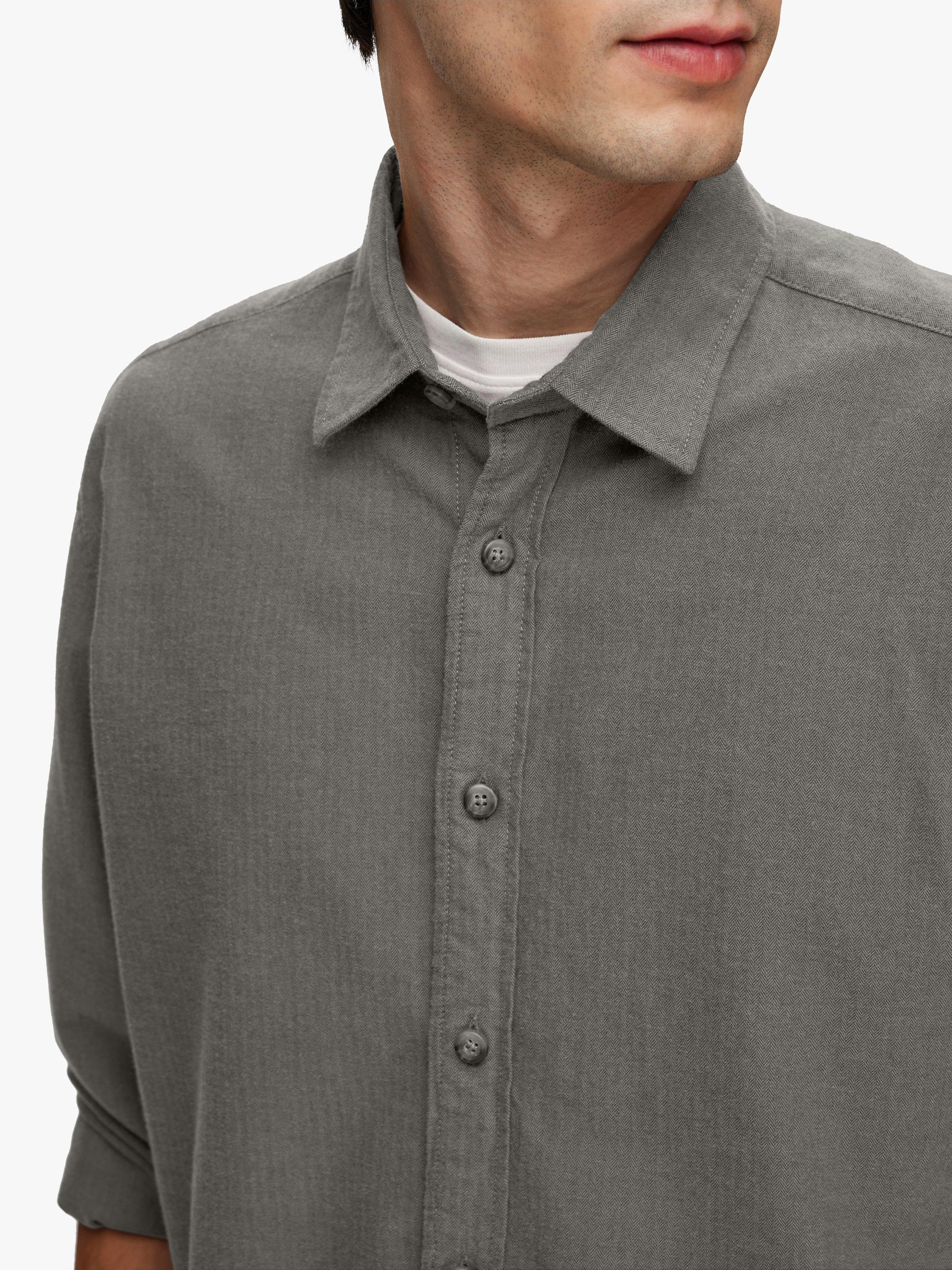SELECTED HOMME Owen Recycled Cotton Flannel Shirt