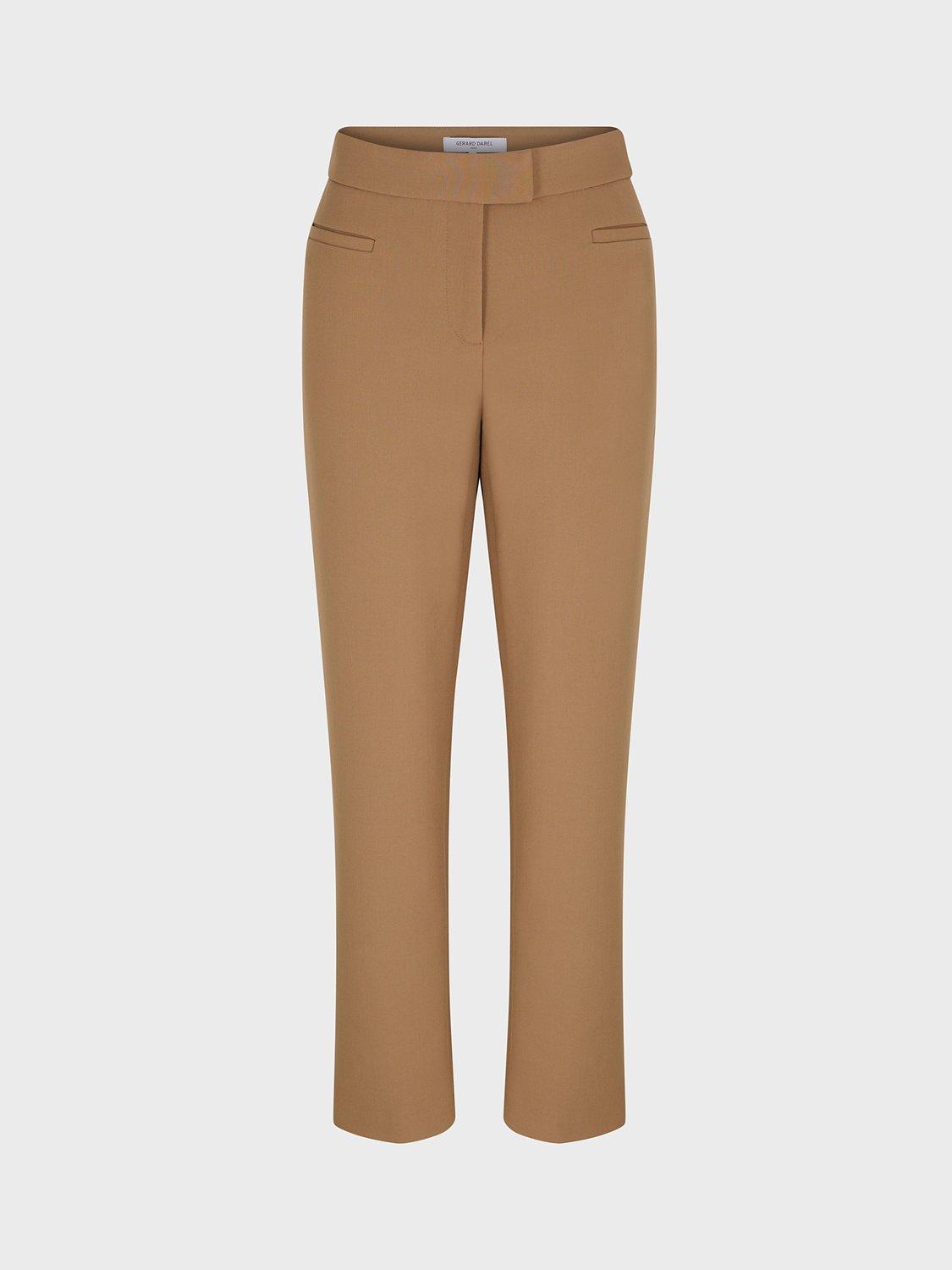 Gerard Darel Ecaterina Trousers, Black, Straw