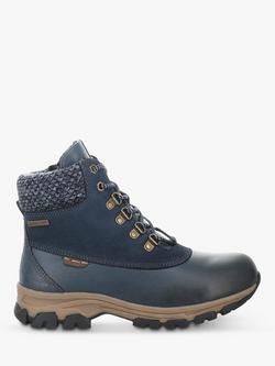 Josef Seibel Wynter 02 Leather Walking Boots - view 2, Ocean