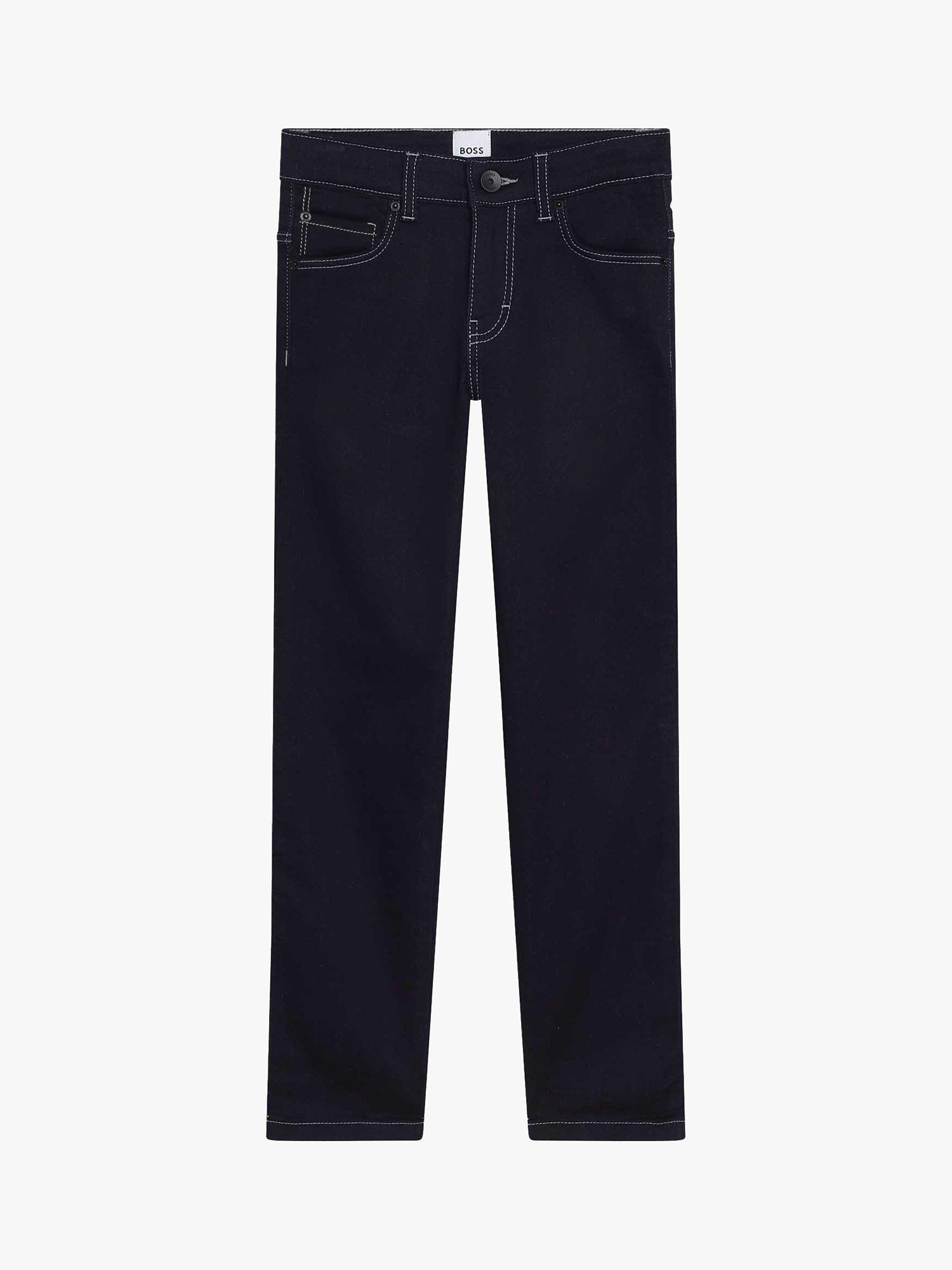 BOSS Kids' Slim Fit Jeans, Blue
