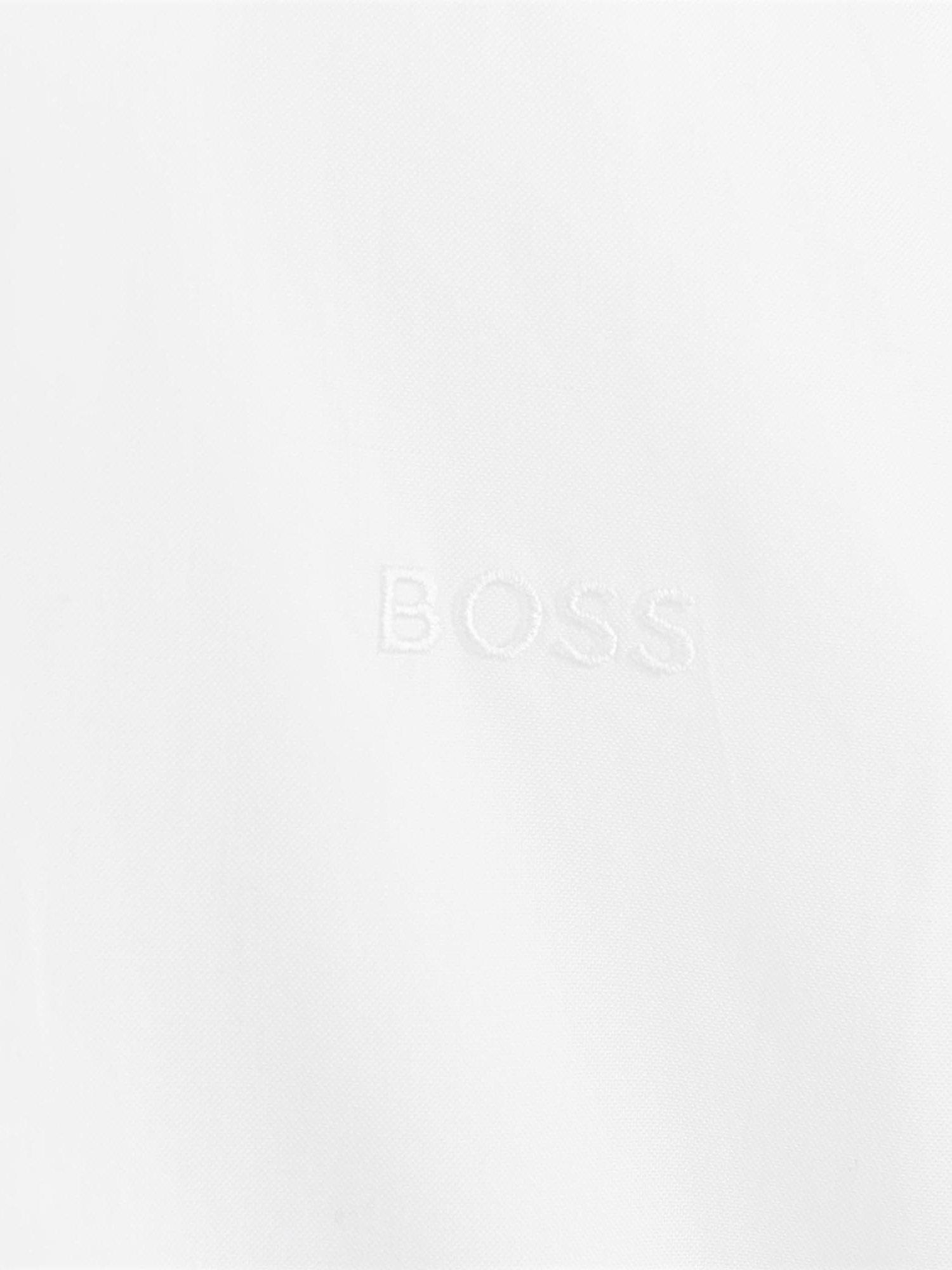 Product image 3 of 3, which shows BOSS Kids' Oxford Long Sleeve Shirt, White, 5 years
