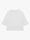 BOSS Baby Logo Long Sleeve T-Shirt, White