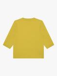 BOSS Baby Logo Bear Long Sleeve T-Shirt, Yellow