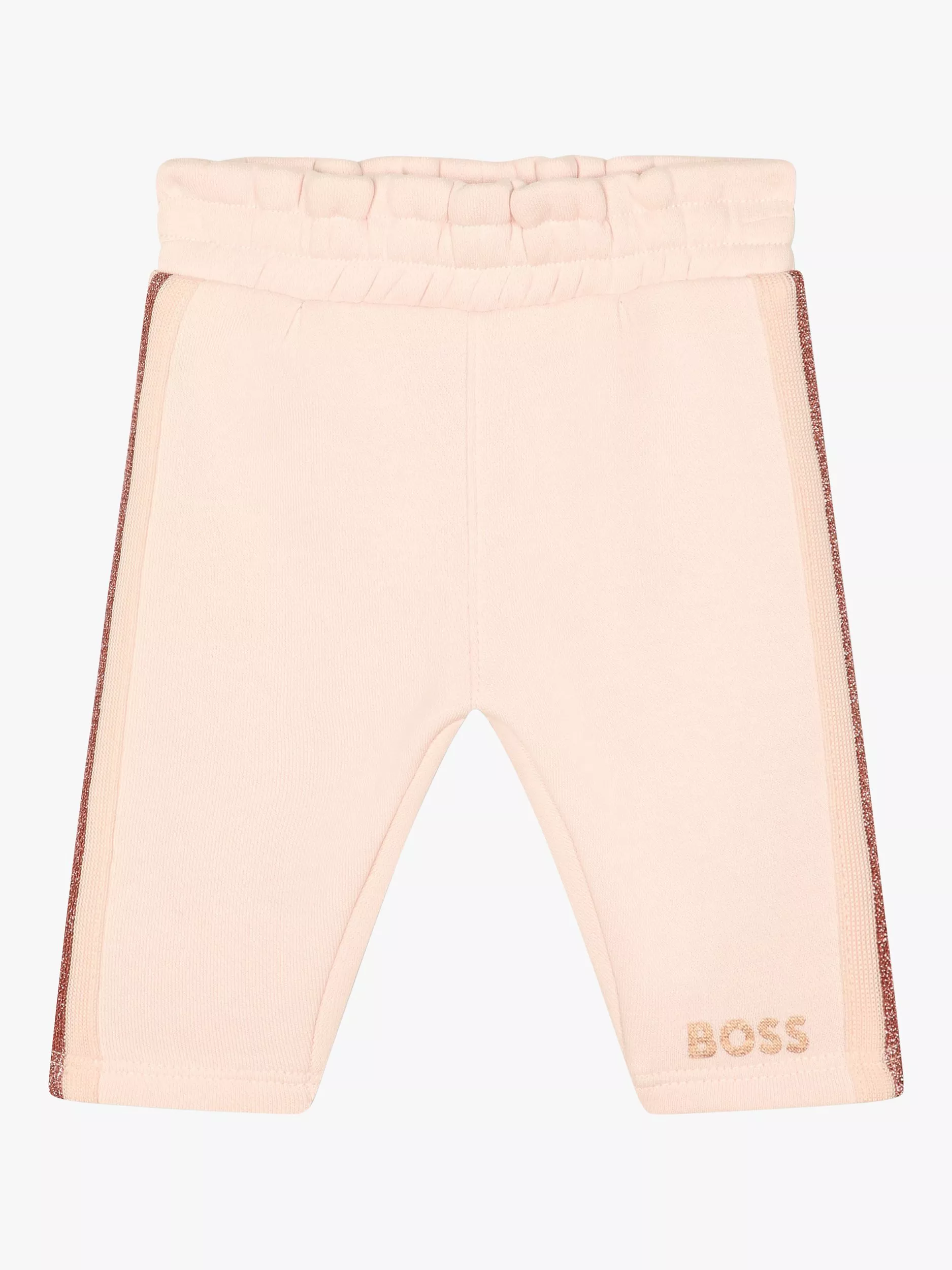 HUGO BOSS Baby Embroided Logo Joggers, Pink