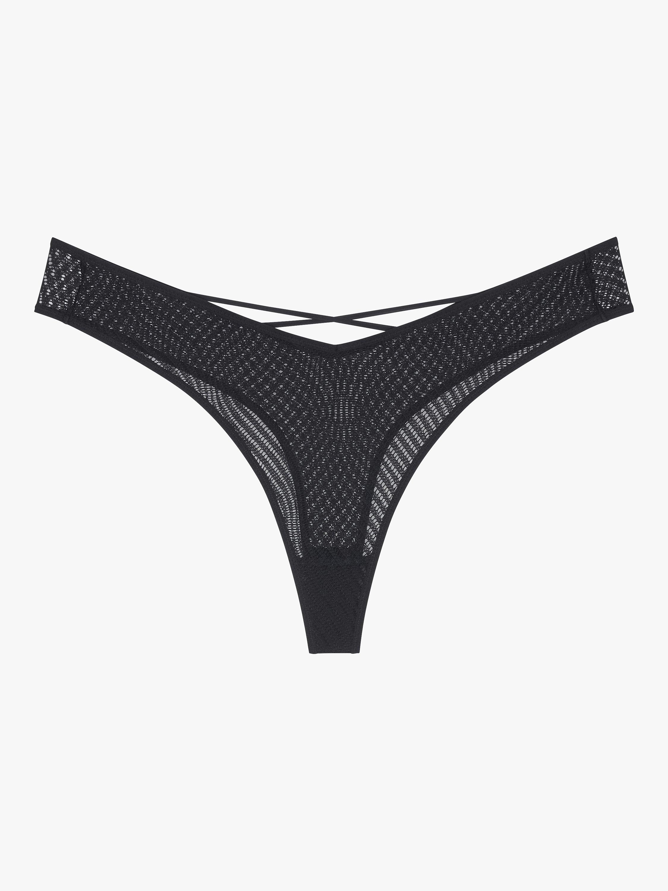 Product image 3 of 3, which shows Triumph Harmony Spotlight High Leg Brazilian, Black, 14