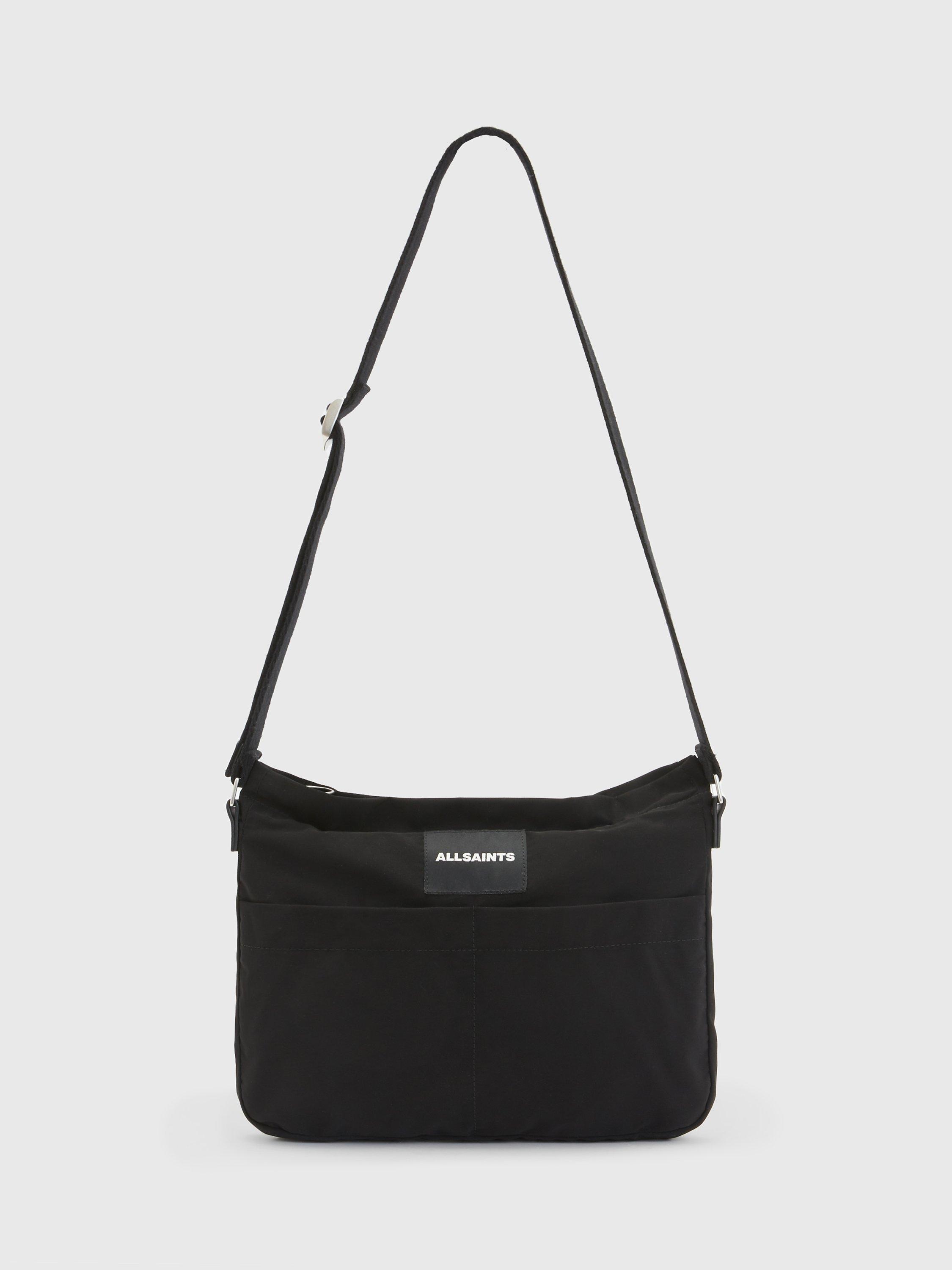 AllSaints Ader Cross Body Pouch Bag, Black