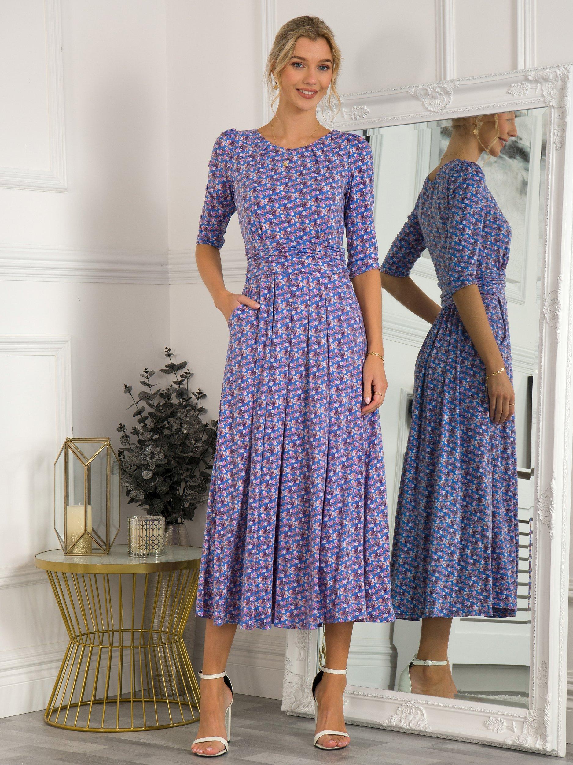 Jolie Moi Dorothy Print Midi Dress