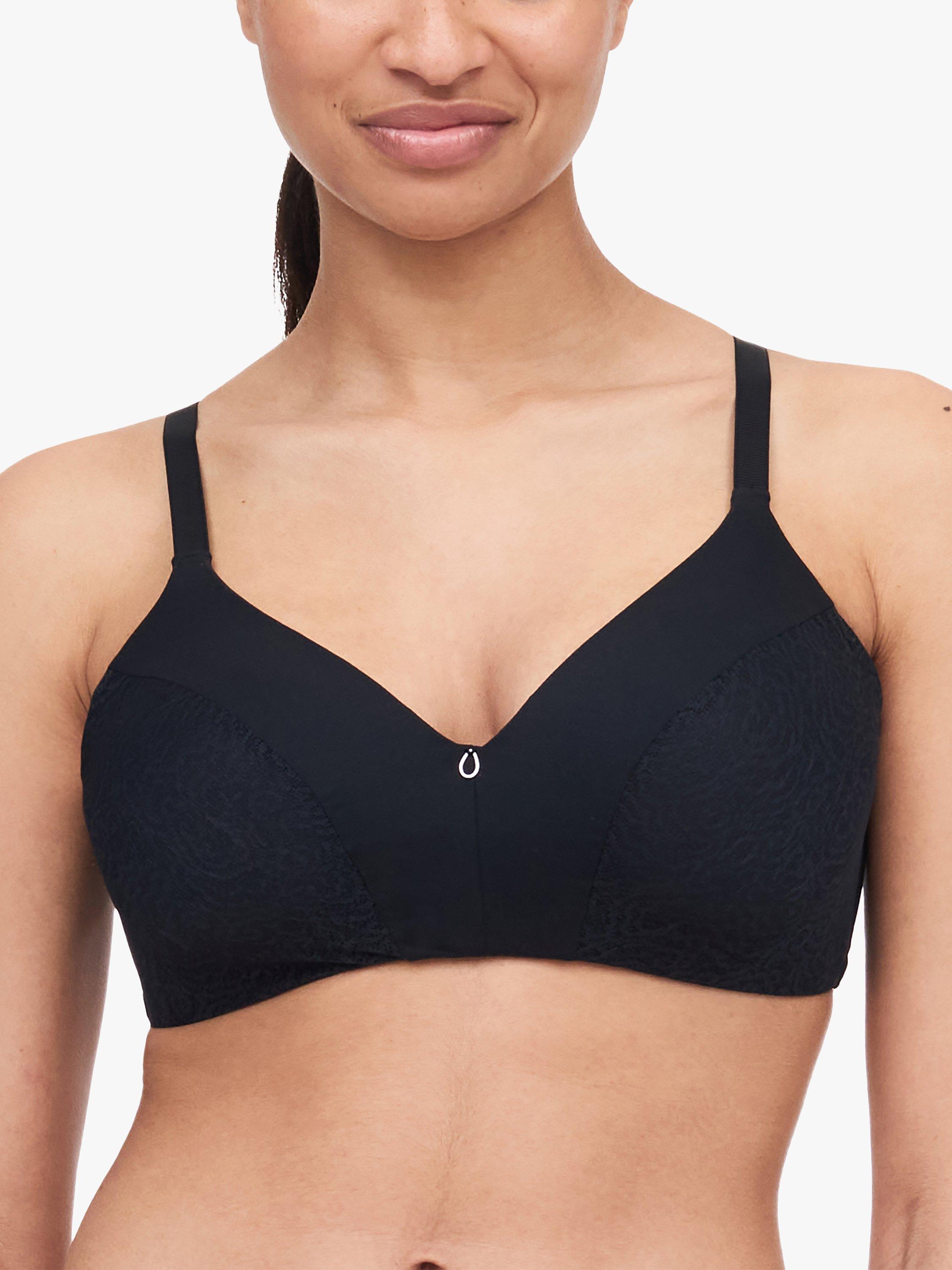 Product image 1 of 5, which shows Chantelle Cloudia Non Wired T-Shirt Bra, Black, 36F