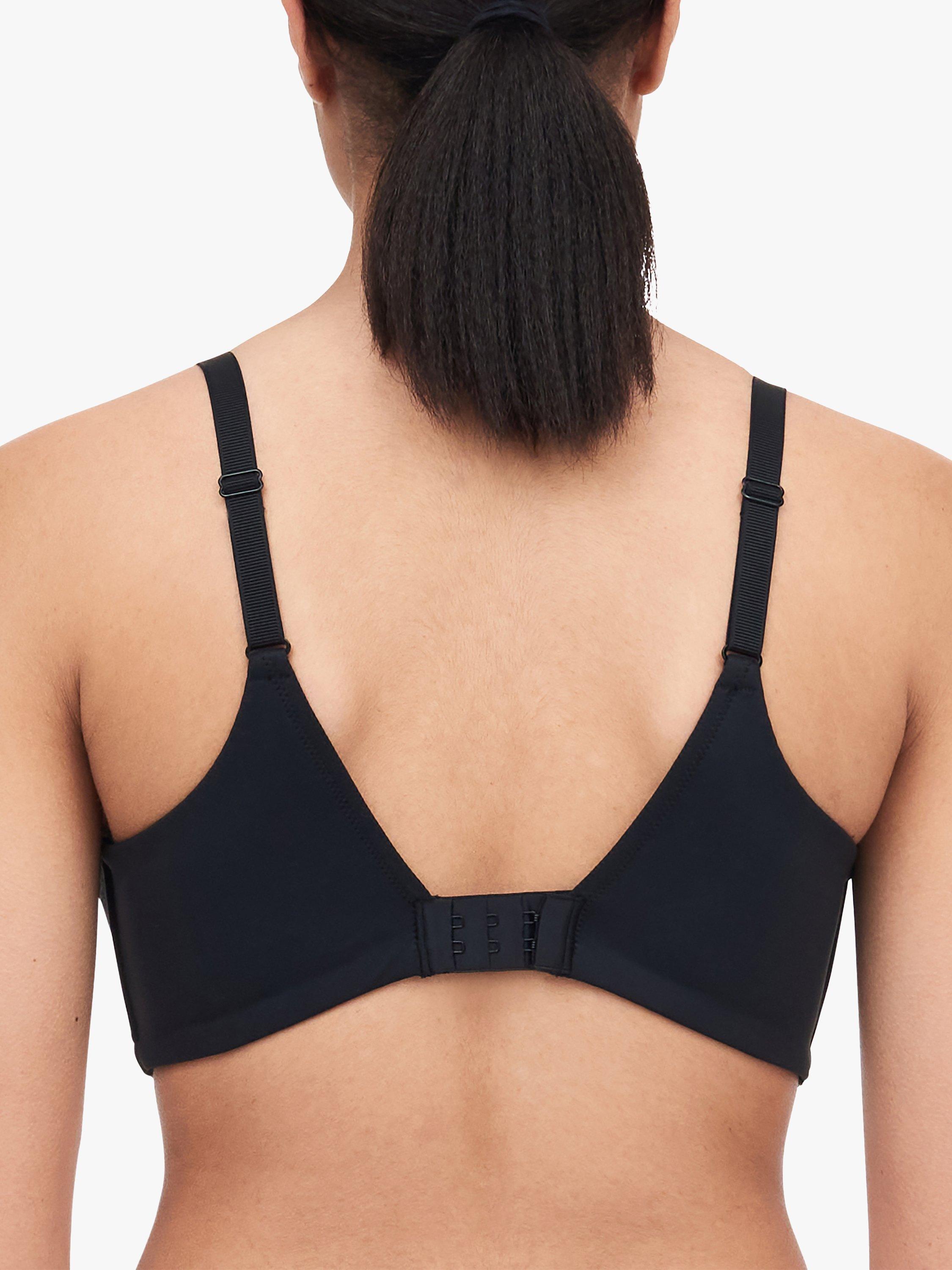 Product image 2 of 5, which shows Chantelle Cloudia Non Wired T-Shirt Bra, Black, 36F
