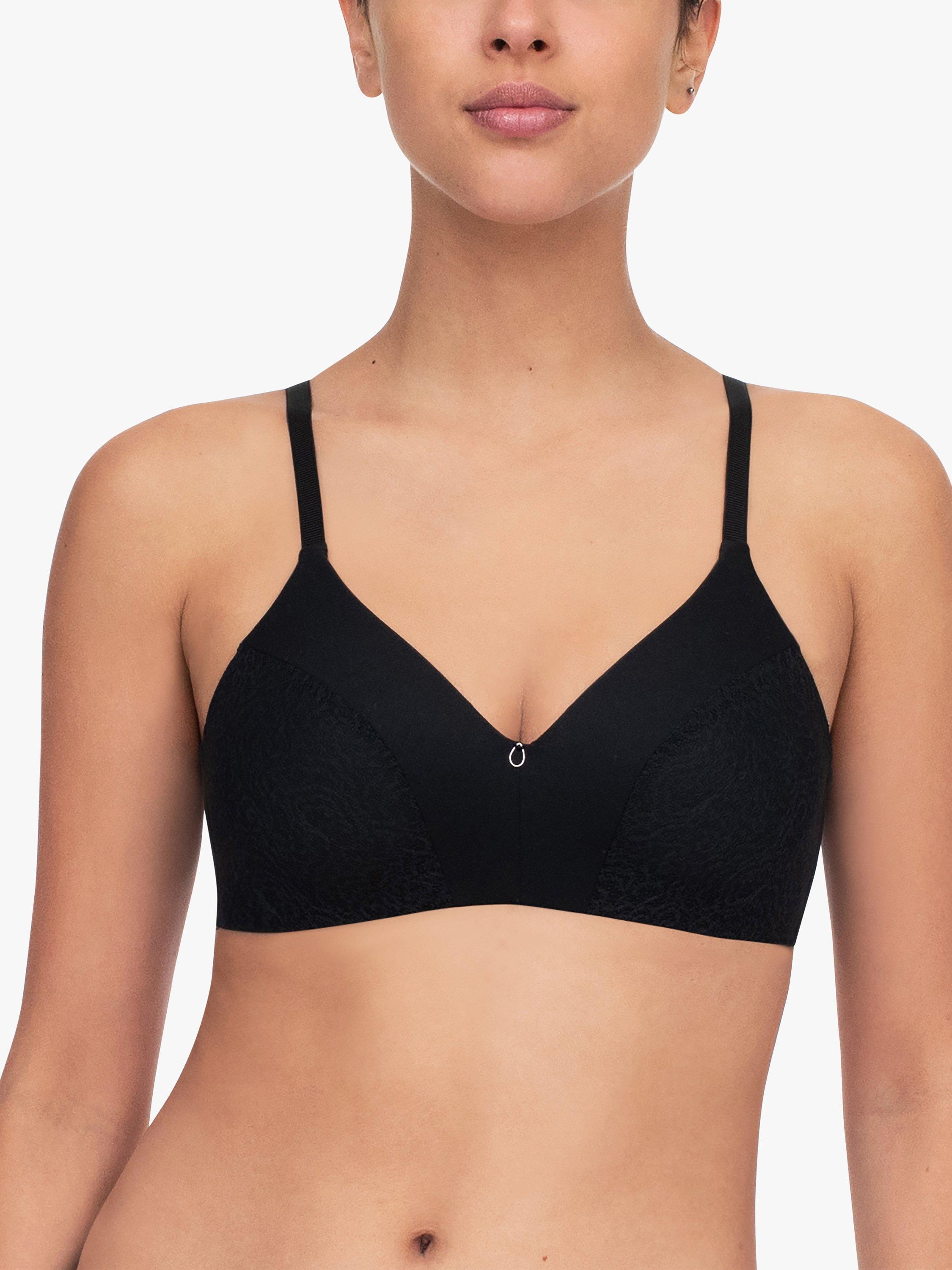 Chantelle Cloudia Non Wired T-Shirt Bra, Black, 30C